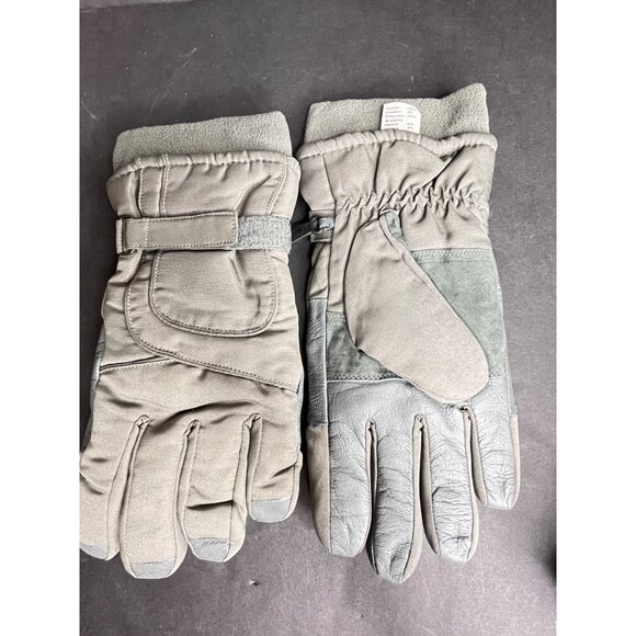 New Winter Gloves Green XL Insulated Water Resistant With Adjustable Strap NOS - Picture 2 of 7